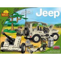 COBI 24201 - Jeep Willys - Jeep Willys MB s dělem 2
