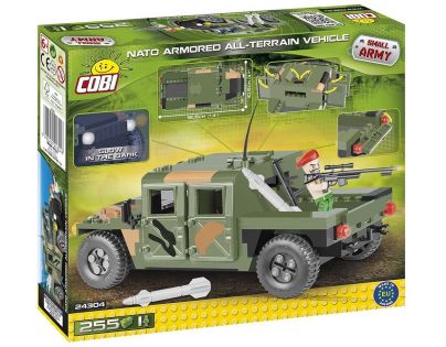 COBI 24304 Small Army NATO Armored vehicle 255 k, 1 f