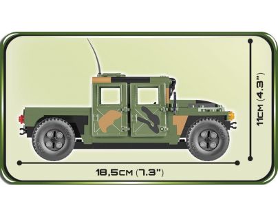 COBI 24304 Small Army NATO Armored vehicle 255 k, 1 f