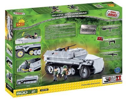 COBI 2442 - Obrněný transportér SD.KFZ. 251 Hanomag z II. svět. války