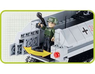 COBI 2442 - Obrněný transportér SD.KFZ. 251 Hanomag z II. svět. války