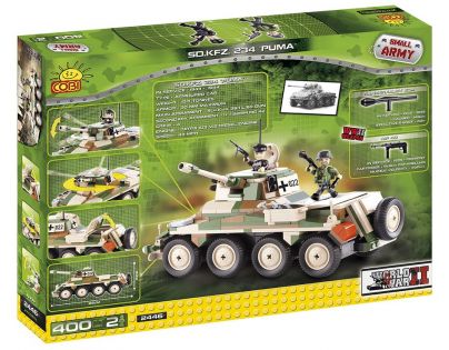 Cobi 2446 Obrněný transportér SD.KFZ. 234 PUMA z II. svět. války