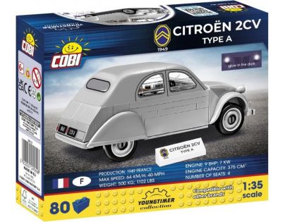 Cobi 24510 Citroen 2CV typ A 80 dielikov