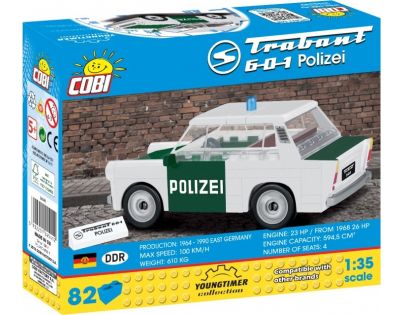 Cobi 24541 Youngtimer Trabant 601 Polizai