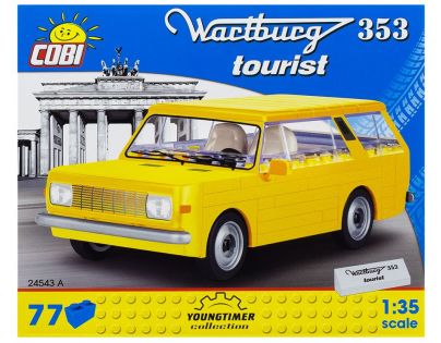 Cobi 24543 Youngtimer Wartburg 353 Tourist žltý