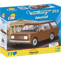 Cobi 24543 Youngtimer Wartburg 353 Tourist hnedý 2