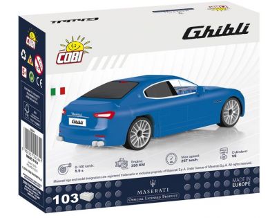 Cobi 24563 Maserati Ghibli 103 dielikov