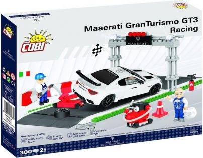 Cobi 24567 Maserati Gran Turismo GT3 Racing set 300 dielikov