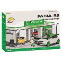 Cobi 24580 Škoda Fabia R5 Racing garáž 3