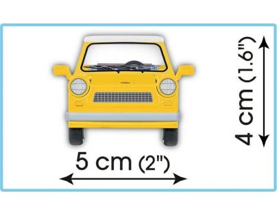 Cobi 24590 Youngtimer Trabant 601 s karavanom