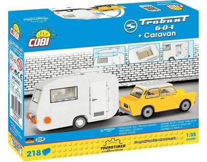 Cobi 24590 Youngtimer Trabant 601 s karavanom