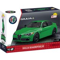 Cobi Alfa Romeo Gulia Quadrifoglio zelené - Poškodený obal 2