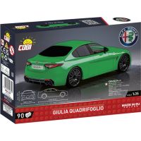 Cobi Alfa Romeo Gulia Quadrifoglio zelené - Poškodený obal 3