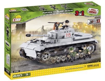 COBI 2461 - II. světová válka Tank Panzer IV ausf. F1/G/H