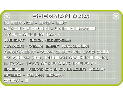 Cobi 2464 Malá armáda Sherman M4A1
