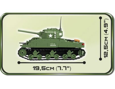 Cobi 2464 Malá armáda Sherman M4A1