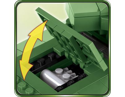 Cobi 2464 Malá armáda Sherman M4A1
