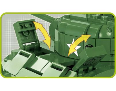 Cobi 2464 Malá armáda Sherman M4A1