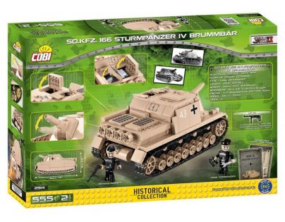 Cobi 2514 II WW Sturmpanzer IV Sturmpanzer IV Sd Kfz 166