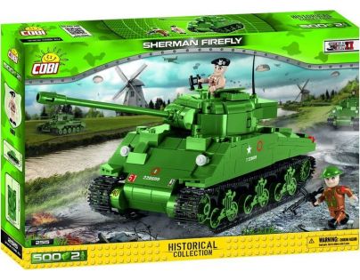 Cobi 2515 Malá armáda II. svetová vojna Sherman Firefly