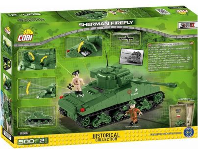 Cobi 2515 Malá armáda II. svetová vojna Sherman Firefly