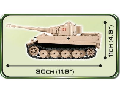 Cobi 2519 Malá armáda II. svetová vojna Tiger I nr 131