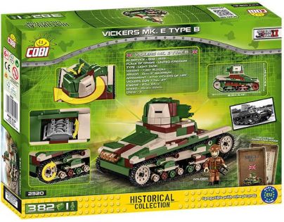 Cobi 2520 Malá armáda II. svetová vojna Vickers Mk. E Type B
