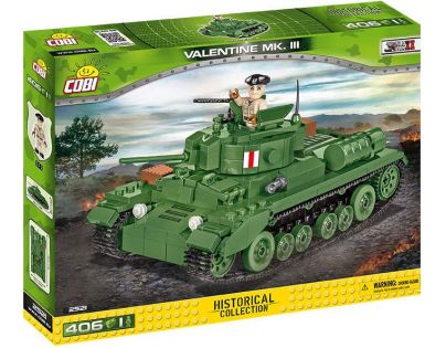 Cobi 2521 Malá armáda II. svetová vojna Infantry Tank Mk. III Valentine