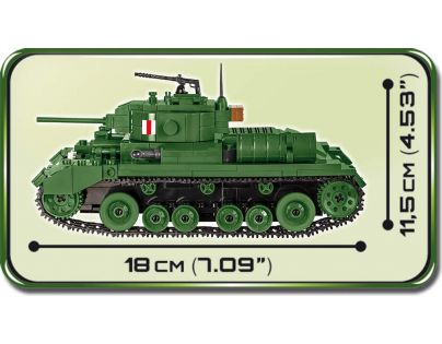 Cobi 2521 Malá armáda II. svetová vojna Infantry Tank Mk. III Valentine
