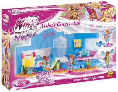 COBI 25254 - AISHA & BLOOM Fitness Club, 250 k, 2 f
