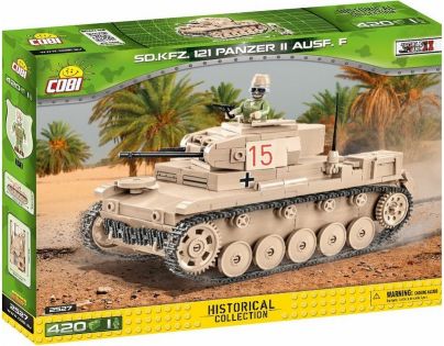 Cobi 2527 Malá armáda II. svetová vojna SD.KFZ.121 Panzer II Ausf. F
