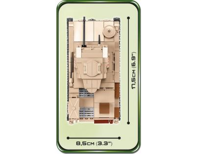 Cobi 2527 Malá armáda II. svetová vojna SD.KFZ.121 Panzer II Ausf. F