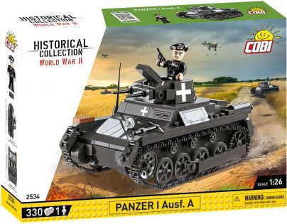 Cobi 2534 II. svetová vojna Panzer I Ausf A 330 dielikov