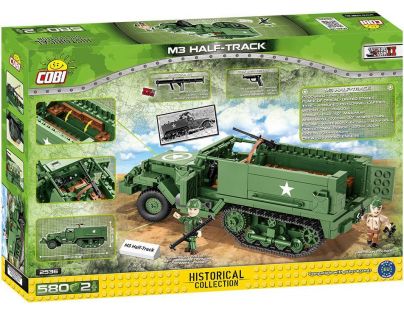 Cobi 2536 Malá armáda II. svetová vojna M3 Half-Track