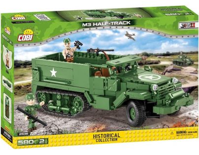 Cobi 2536 Malá armáda II. svetová vojna M3 Half-Track