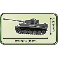 Cobi 2538 Malá armáda II. svetová vojna Panzer VI Tiger Ausf. E 800 dielikov 4