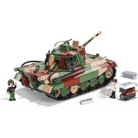 Cobi 2540 Malá armáda II. svetová vojna Panzer VI Tiger Ausf. B Konigstiger 1000 dielikov - Poškodený obal