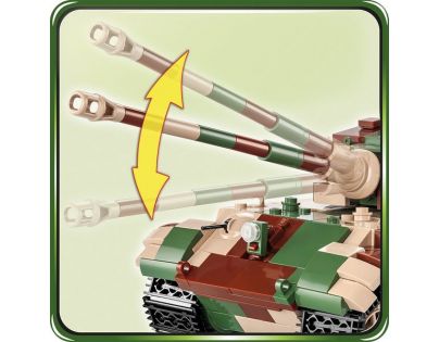 Cobi 2540 Malá armáda II. svetová vojna Panzer VI Tiger Ausf. B Konigstiger 1000 dielikov - Poškodený obal
