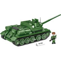 Cobi 2541 Malá armáda II. svetová vojna SU 100 Tank 655 dielikov
