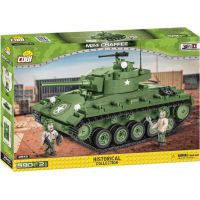 Cobi 2543 Malá armáda II. svetová vojna M24 Chaffee 590 dielikov - Poškodený obal 2