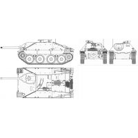 Cobi 2558 II. svetová vojna Jagdpanzer 38 Hetzer 555 dílků 2