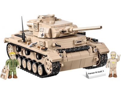 Cobi 2562 II. svetová vojna Panzer III Ausf J 2 v 1