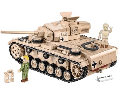 Cobi 2562 II. svetová vojna Panzer III Ausf J 2 v 1