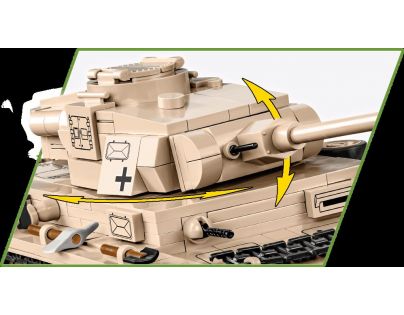Cobi 2562 II. svetová vojna Panzer III Ausf J 2 v 1