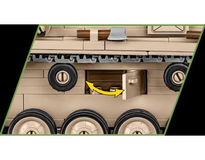 Cobi 2562 II. svetová vojna Panzer III Ausf J 2 v 1