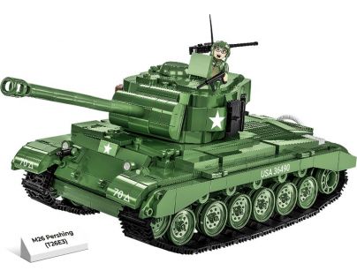 Cobi 2564 Americký tank M26 Pershing T26E3 904 dielikov Poškodený obal