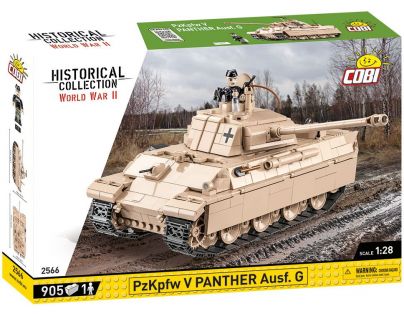 Cobi 2566 II. svetová vojna Panzer V Panther Ausf. G 905 dielikov
