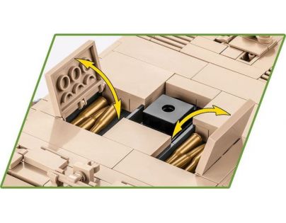 Cobi 2568 II. svetová vojna Panzer V Panther Pudel 840 dielikov