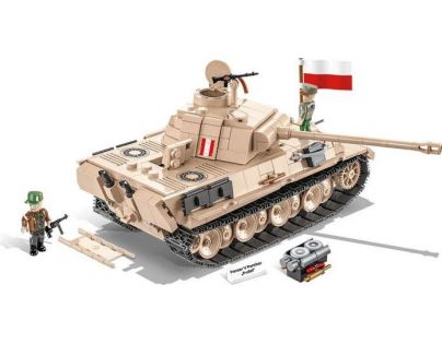 Cobi 2568 II. svetová vojna Panzer V Panther Pudel 840 dielikov