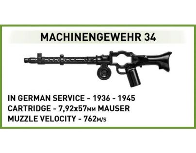Cobi 2568 II. svetová vojna Panzer V Panther Pudel 840 dielikov